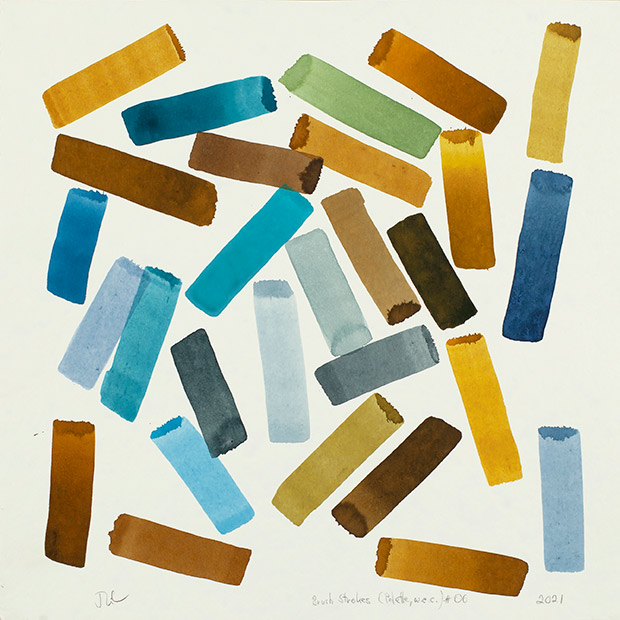 Ansicht: Brush Strokes Palette (w.e.c.) 2021–06